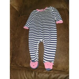 Le top one piece outfit sleeper romper size 3 months